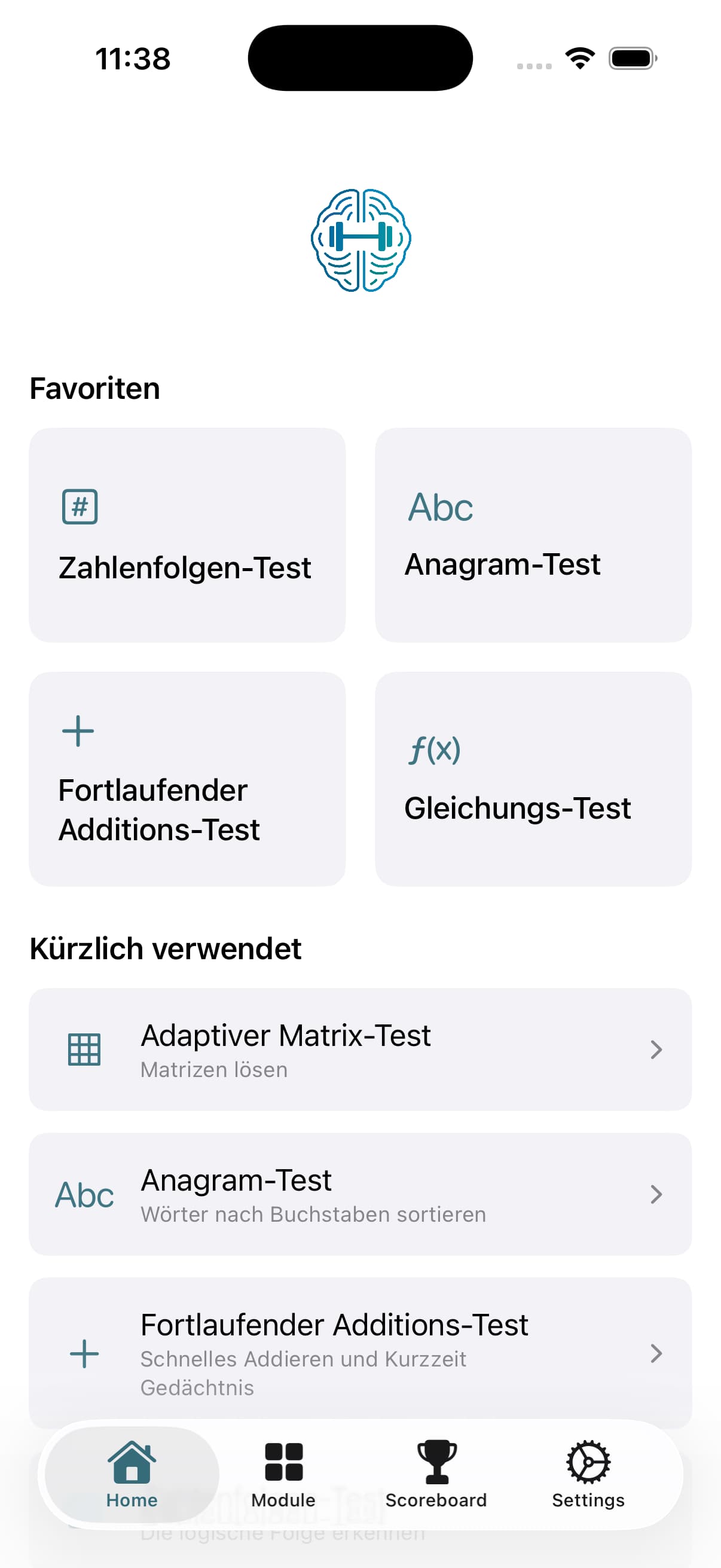 Hydra Trainingsübersicht